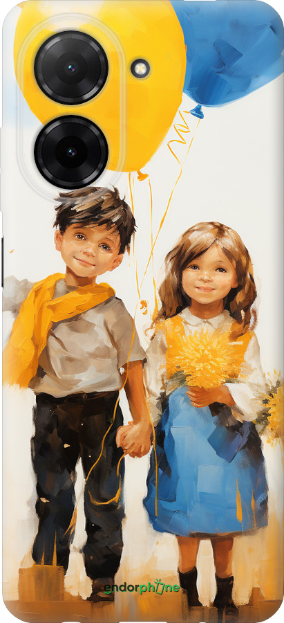 Силіконовий чехол Діти з кульками для Xiaomi Redmi A5 4G - 5659u-3926 изображение 