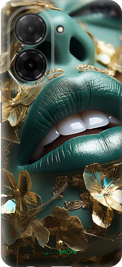 Силиконовый чехол Губы 2 для Xiaomi Redmi A5 4G - 5667u-3926 изображение 