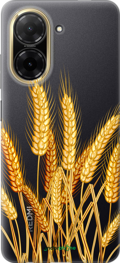 Силіконовий чехол Колоски пшениці для Xiaomi Redmi A5 4G - 5866u-3926 изображение 