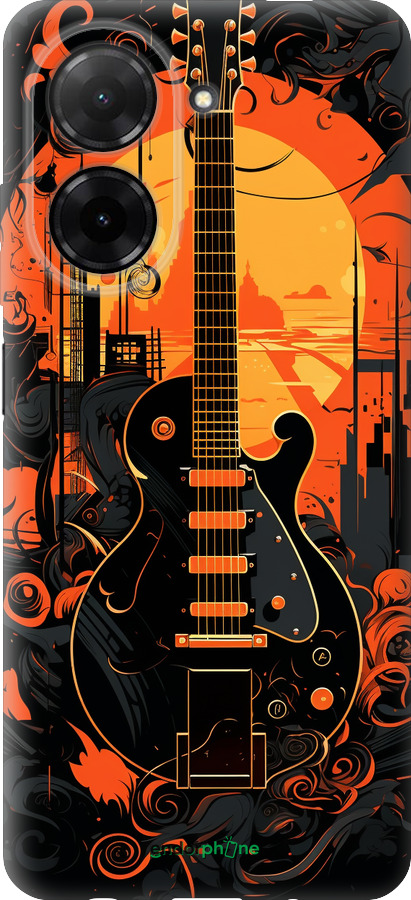 Силиконовый чехол Гитара для Xiaomi Redmi A5 4G - 5957u-3926 изображение 