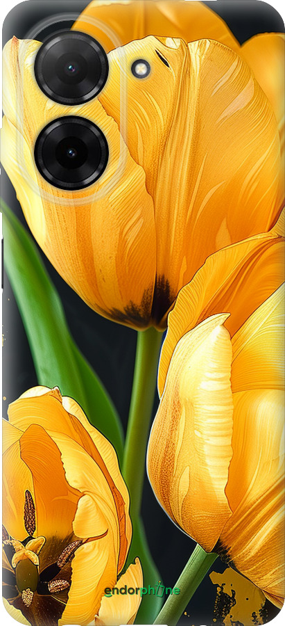 Силиконовый чехол Желтые тюльпаны для Xiaomi Redmi A5 4G - 5991u-3926 изображение 