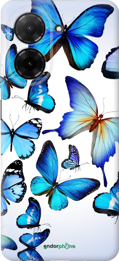 Силиконовый чехол Бабочки для Xiaomi Redmi A5 4G - 6023u-3926 изображение 