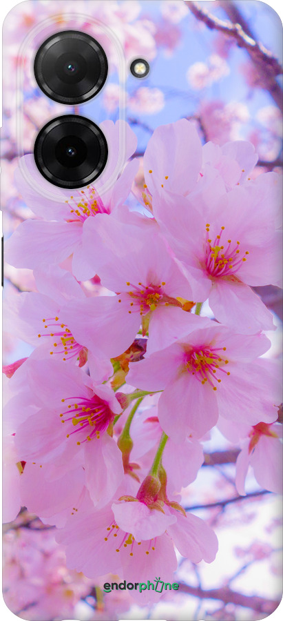 Силиконовый чехол Сакура для Xiaomi Redmi A5 4G - 6029u-3926 изображение 