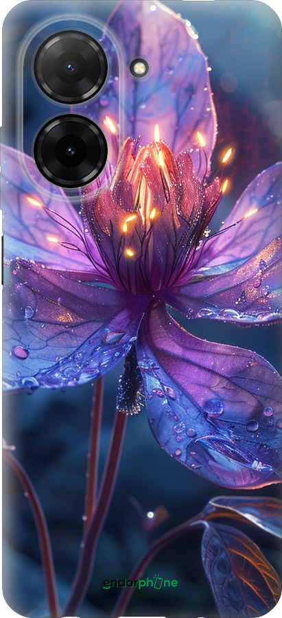 Силиконовый чехол Магический цветок для Xiaomi Redmi A5 4G - 6038u-3926 изображение 