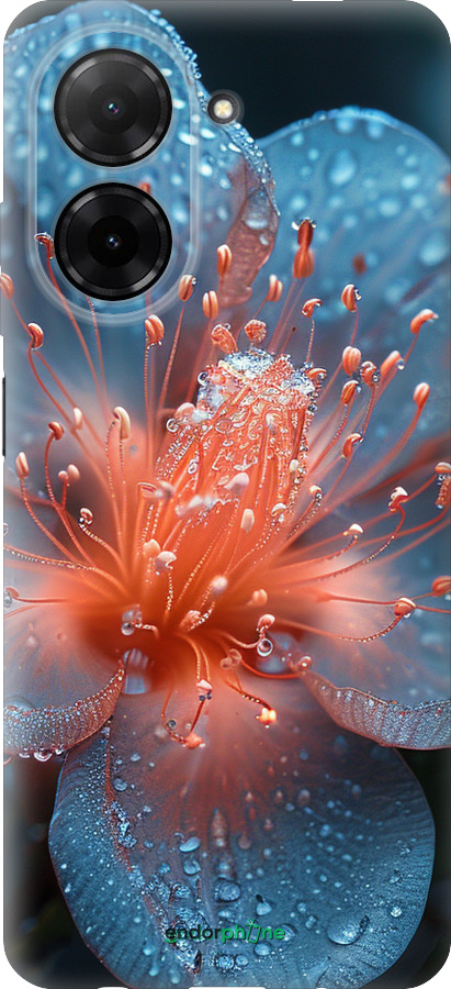 Силиконовый чехол Роса на цветке для Xiaomi Redmi A5 4G - 6039u-3926 изображение 