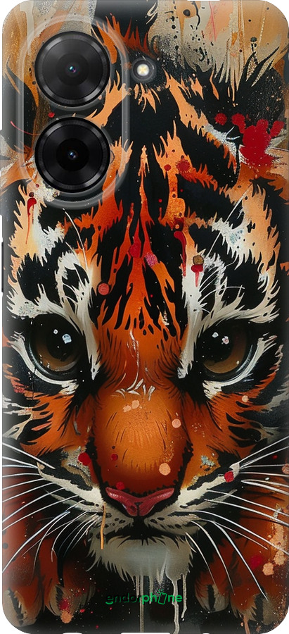 Силиконовый чехол Mini tiger для Xiaomi Redmi A5 4G - 6052u-3926 изображение 