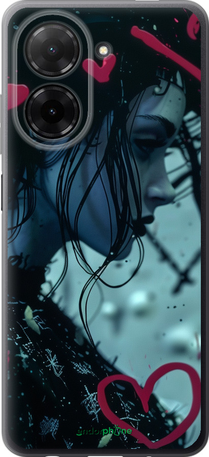 Силиконовый чехол XO Love v2 для Xiaomi Redmi A5 4G - 6057u-3926 изображение 