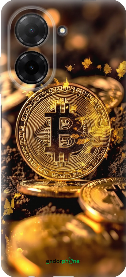 Силіконовий чехол Золота лихоманка біткойна для Xiaomi Redmi A5 4G - 6089u-3926 изображение 