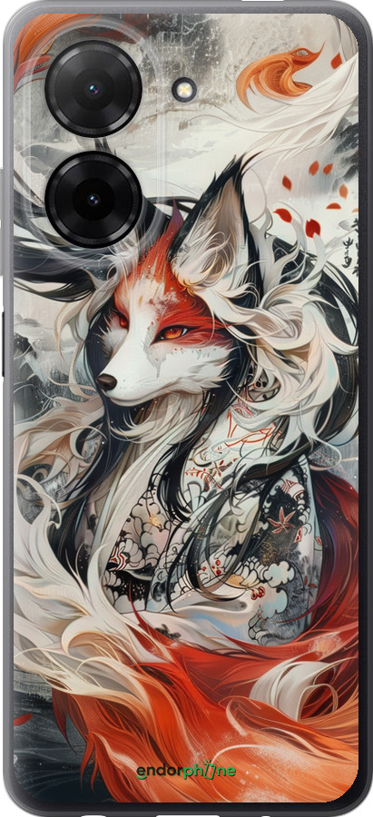 Силіконовий чехол Дух кицуне для Xiaomi Redmi A5 4G - 6107u-3926 изображение 