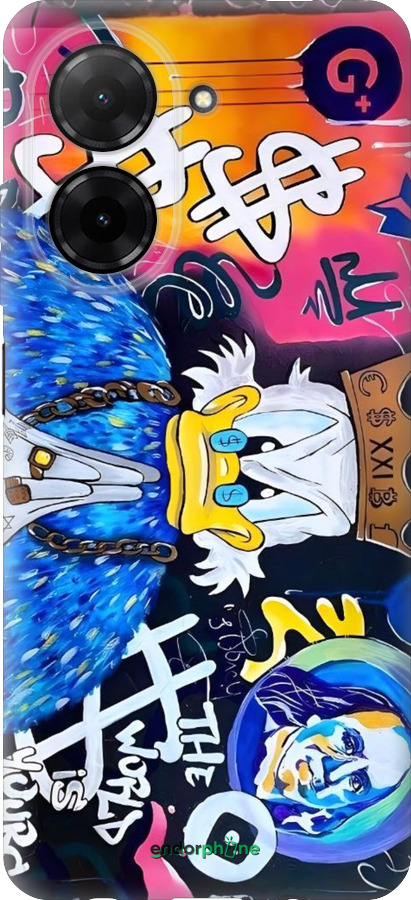 Силиконовый чехол Скрудж 2 для Xiaomi Redmi A5 4G - 6285u-3926 изображение 