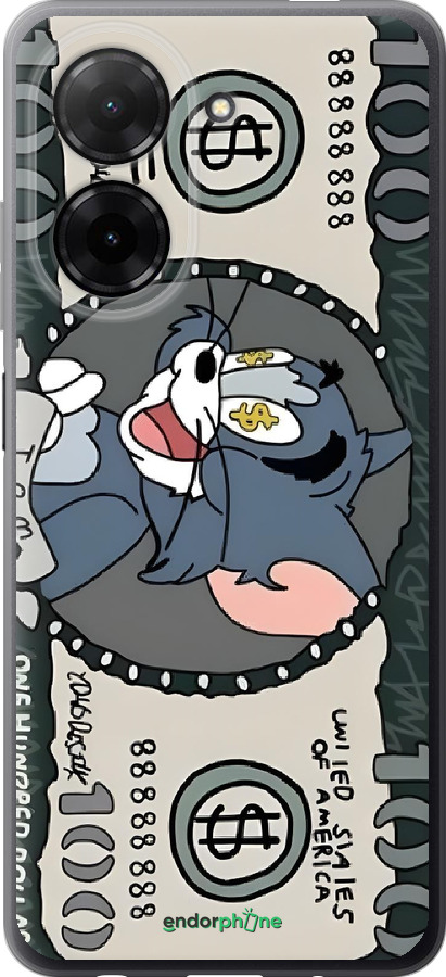 Силиконовый чехол Том и джерри для Xiaomi Redmi A5 4G - 6291u-3926 изображение 