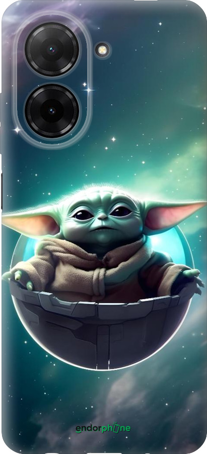 Силиконовый чехол Малышь йода для Xiaomi Redmi A5 4G - 6294u-3926 изображение 