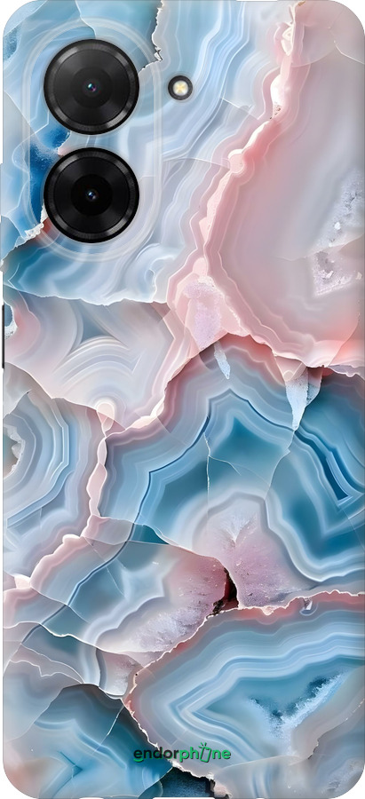 Силиконовый чехол Мрамор для Xiaomi Redmi A5 4G - 6306u-3926 изображение 