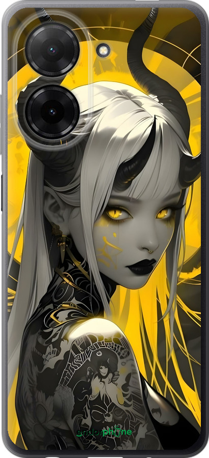 Силиконовый чехол Аниме демон 2 для Xiaomi Redmi A5 4G - 6309u-3926 изображение 