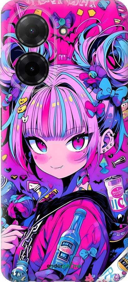 Силиконовый чехол Аниме милаха для Xiaomi Redmi A5 4G - 6314u-3926 изображение 