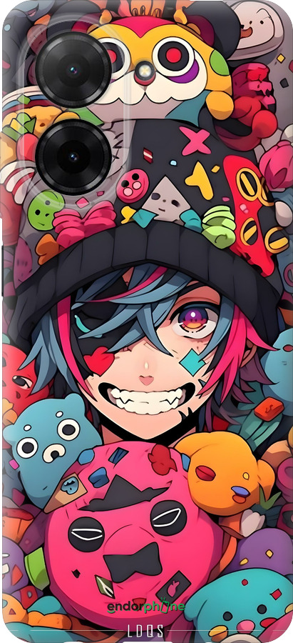 Силиконовый чехол Аниме парень для Xiaomi Redmi A5 4G - 6317u-3926 изображение 