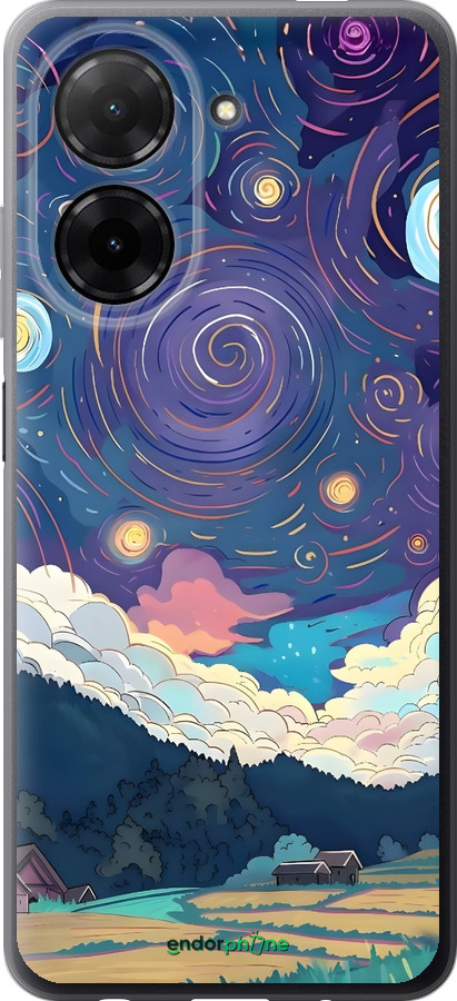 Силиконовый чехол Креативный арт для Xiaomi Redmi A5 4G - 6322u-3926 изображение 