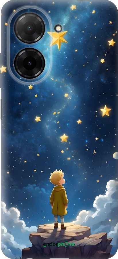 Силіконовий чехол Маленький принц для Xiaomi Redmi A5 4G - 6326u-3926 изображение 