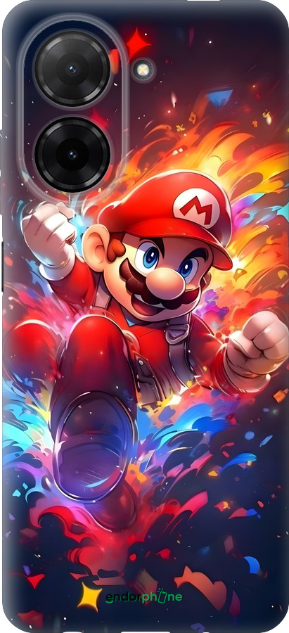 Силиконовый чехол Супер Марио для Xiaomi Redmi A5 4G - 6342u-3926 изображение 