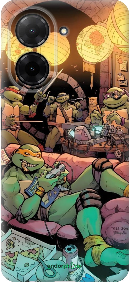 Силіконовий чехол Черепашки ніндзя для Xiaomi Redmi A5 4G - 6346u-3926 изображение 