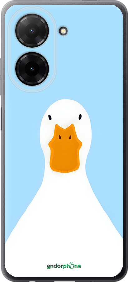 Силиконовый чехол Гусь для Xiaomi Redmi A5 4G - 6350u-3926 изображение 