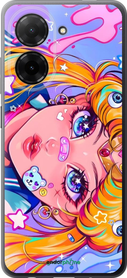 Силиконовый чехол Сейлор Мун 4 для Xiaomi Redmi A5 4G - 6353u-3926 изображение 