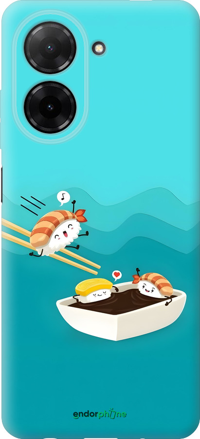 Силиконовый чехол Суши для Xiaomi Redmi A5 4G - 6354u-3926 изображение 