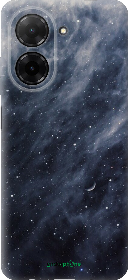 Силіконовий чехол Сині хмари, Синій місяць для Xiaomi Redmi A5 4G - 6398u-3926 изображение 