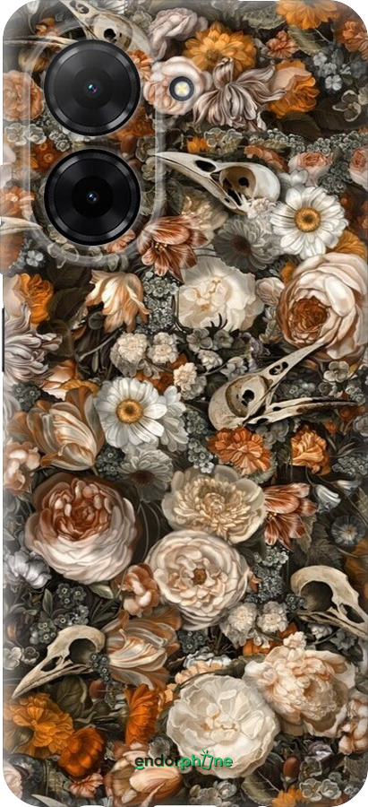 Силиконовый чехол В стиле барокко-мрачный для Xiaomi Redmi A5 4G - 6404u-3926 изображение 