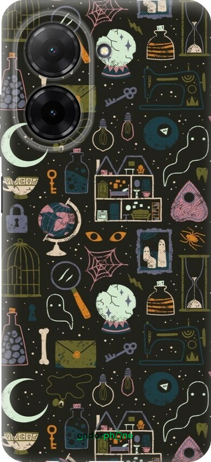 Силиконовый чехол Колдовской принт для Xiaomi Redmi A5 4G - 6425u-3926 изображение 