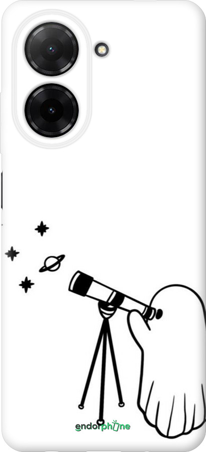 Силіконовий чехол Привид астроном для Xiaomi Redmi A5 4G - 6444u-3926 изображение 