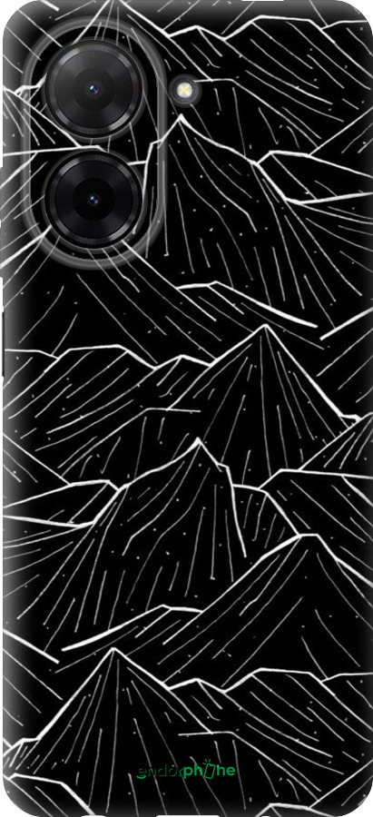 Силіконовий чехол Із зображенням Темних гір для Xiaomi Redmi A5 4G - 6489u-3926 изображение 