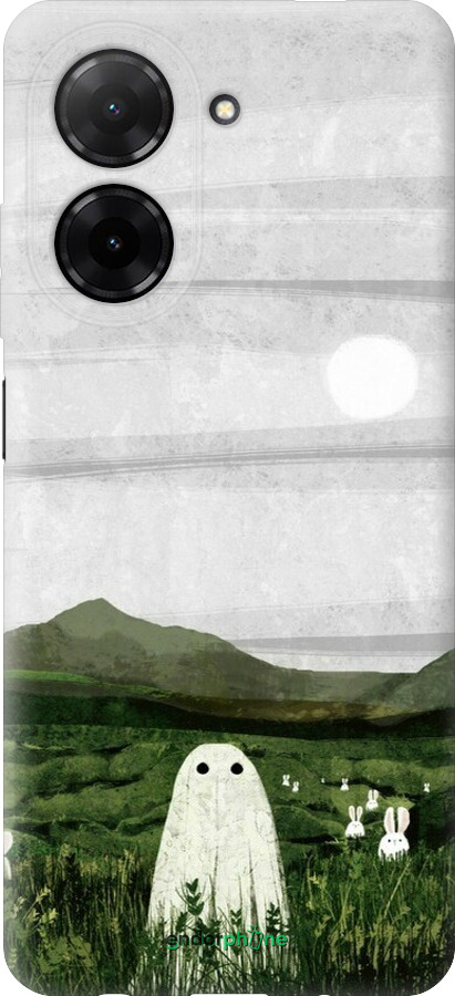 Силиконовый чехол Привидение для Xiaomi Redmi A5 4G - 6492u-3926 изображение 