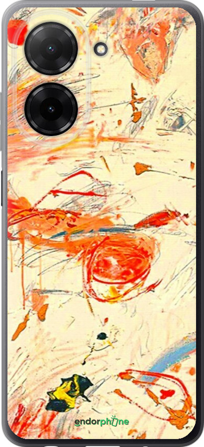 Силиконовый чехол Динамичная картина с хаотичными мазками для Xiaomi Redmi A5 4G - 6540u-3926 изображение 