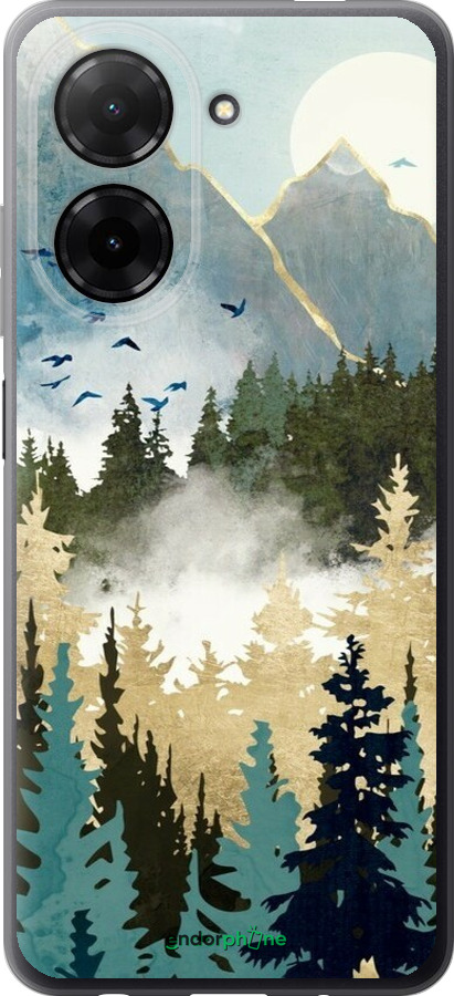 Силиконовый чехол С изображением лесного пейзажа для Xiaomi Redmi A5 4G - 6548u-3926 изображение 