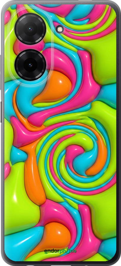 Силиконовый чехол Y2K Jelly Dream для Xiaomi Redmi A5 4G - 6780u-3926 изображение 