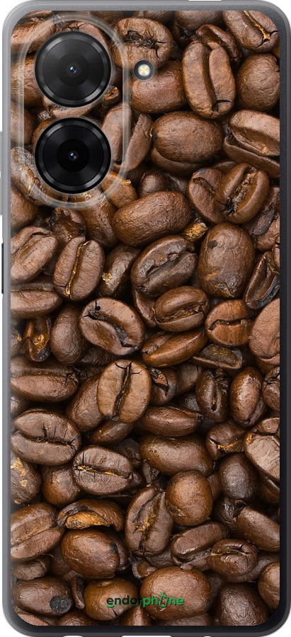 Силиконовый чехол Зёрна кофе для Xiaomi POCO C71 4G - 783u-4146 изображение 