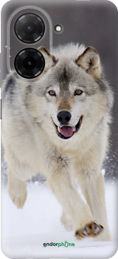 Силиконовый чехол Бегущий волк для Xiaomi Redmi A5 4G - 826u-3926 изображение 