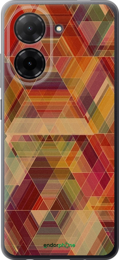 Силиконовый чехол Геометрический узор для Xiaomi Redmi A5 4G - 904u-3926 изображение 