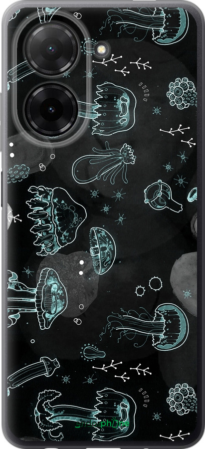 Силіконовий чехол Медузи для Xiaomi Redmi A5 4G - 906u-3926 изображение 