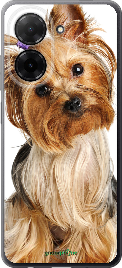 Силиконовый чехол Йоркширский терьер с хвостиком для Xiaomi Redmi A5 4G - 930u-3926 изображение 