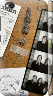 3D пластиковий матовий чехол Aesthetic Scrapbook Collage для Xiaomi Redmi Go - 6773m-1667 изображение 