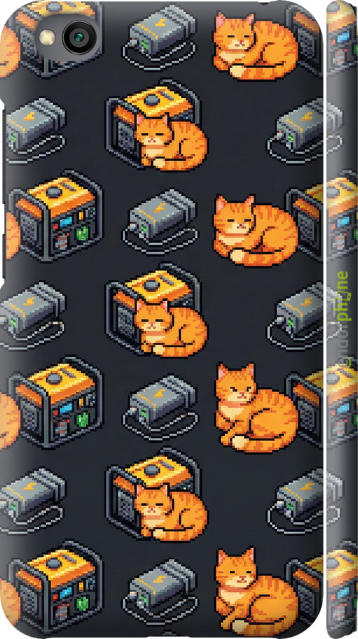 3D пластиковый матовый чехол Autonomous Zone для Xiaomi Redmi Go - 6771m-1667 изображение 