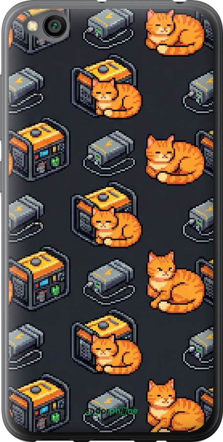 Силиконовый чехол Autonomous Zone для Xiaomi Redmi Go - 6771u-1667 изображение 