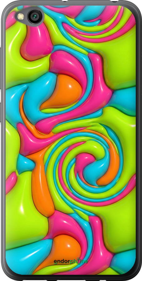 Силиконовый чехол Y2K Jelly Dream для Xiaomi Redmi Go - 6780u-1667 изображение 