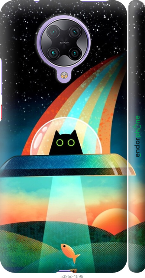 3D пластиковий матовий чехол № 5395 для Xiaomi Redmi K30 Pro - 5395m-1899 изображение 