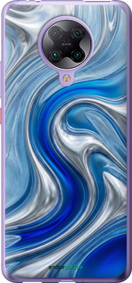 2D пластиковый чехол Liquid Chrome для Xiaomi Redmi K30 Pro - 6781t-1899 изображение 