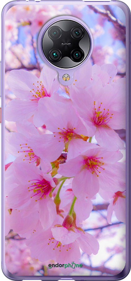2D пластиковый чехол Сакура для Xiaomi Redmi K30 Pro - 6029t-1899 изображение 