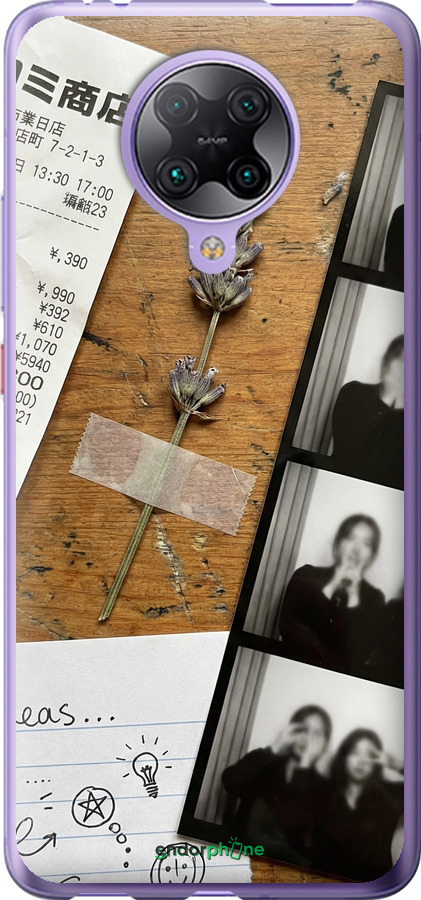 Силіконовий чехол Aesthetic Scrapbook Collage для Xiaomi Redmi K30 Pro - 6773u-1899 изображение 