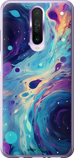 2D пластиковий чехол Арт акварель для Xiaomi Redmi K30 - 6329t-1836 изображение 
